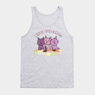 Kitty Cupcakes Tank Top